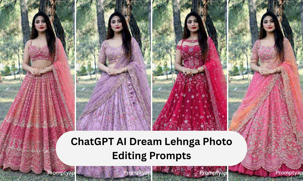 ChatGPT AI Dream Lehnga Photo Editing Prompts