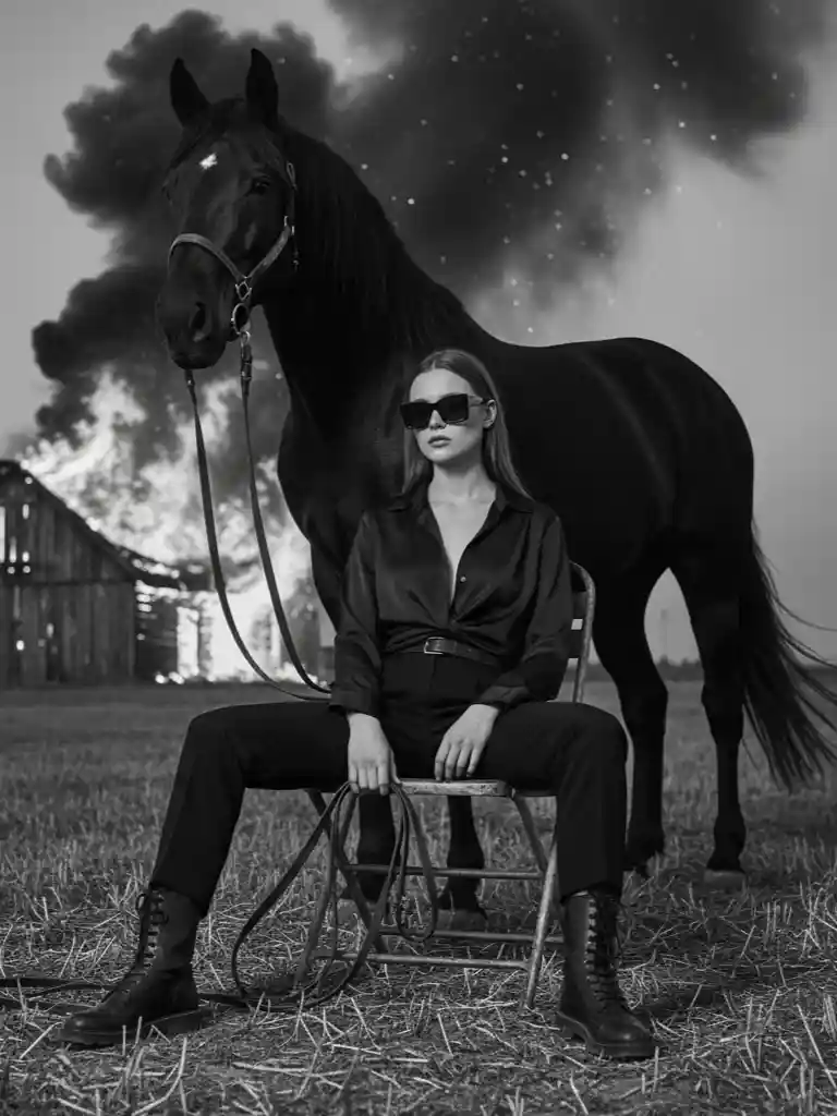 Dramatic fearless attitude Prompt 2